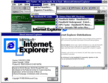internet explorer 5.5